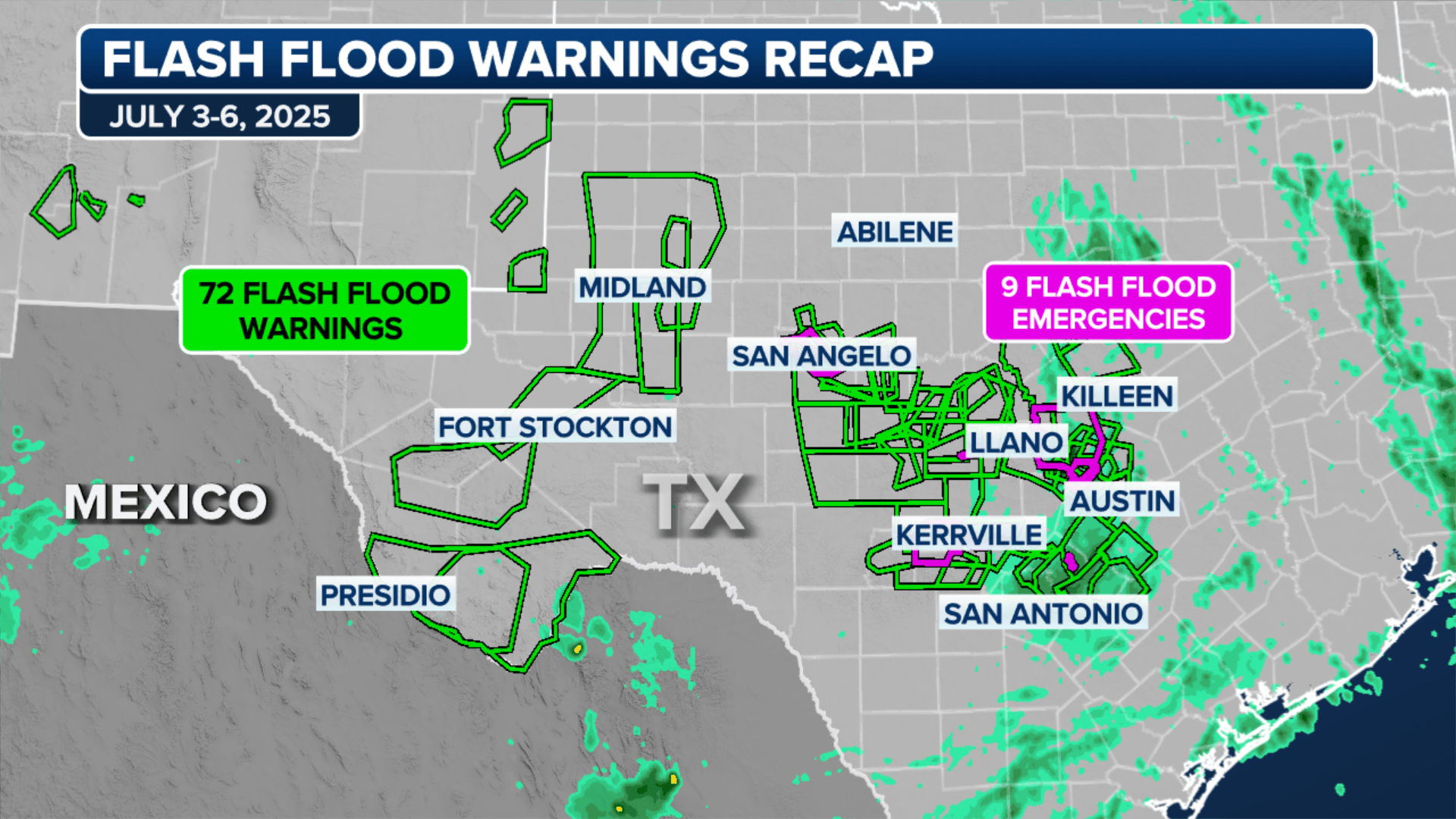 Flood Emergencies Spread To Near Austin As Texas Hill Country Reels TX Flash Warnings Recap.